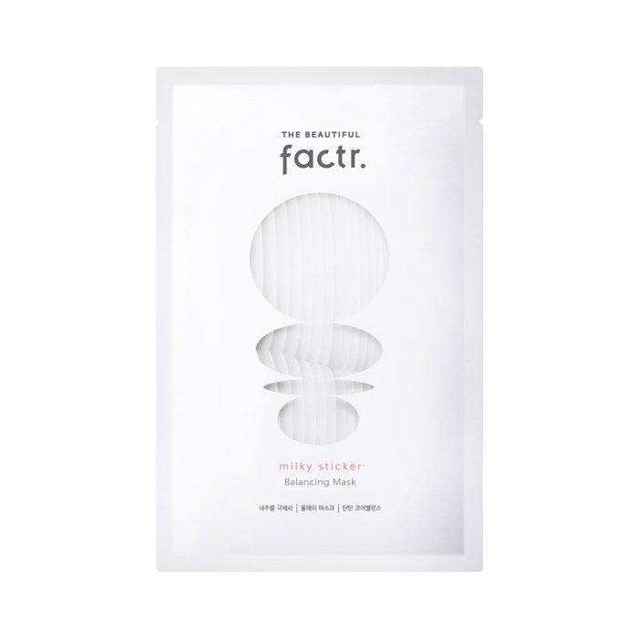 THE BEAUTIFUL FACTR MILKY STICKER BALANCING veido kaukė, 28 g
