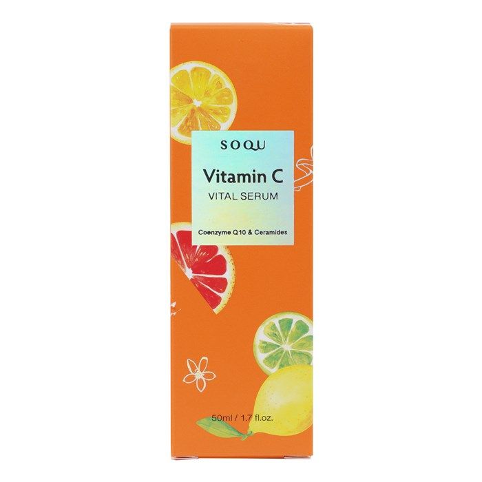 SOQU VITAMIN C VITAL veido serumas, 50 ml