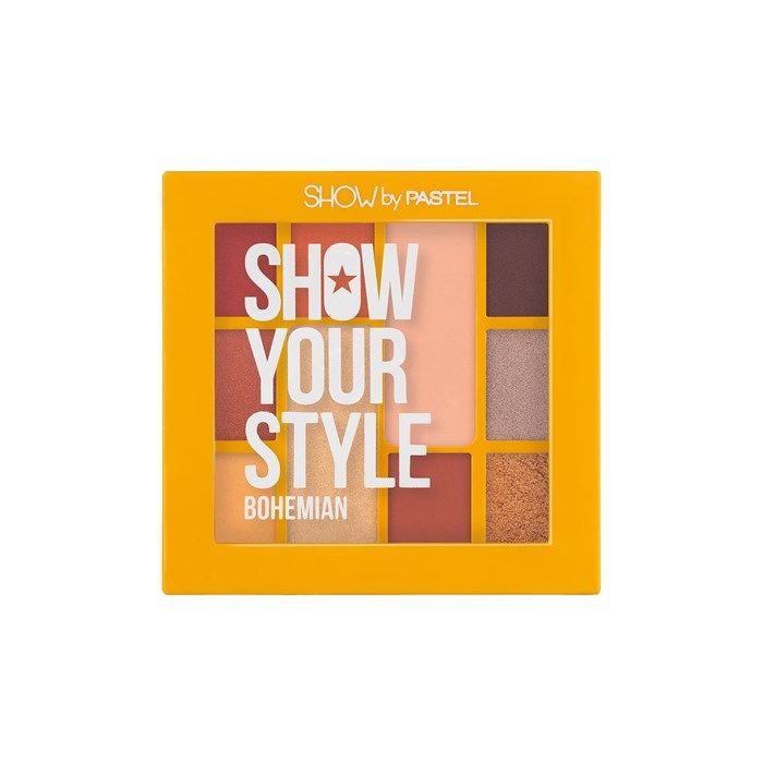 SHOW BY PASTEL SHOW YOUR STYLE BOHEMIAN akių vokų šešėlių paletė