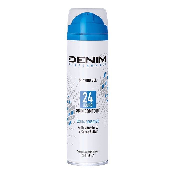 DENIM EXTRA SENSITIVE skutimosi gelis, 200 ml