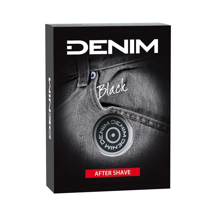 DENIM BLACK skystis po skutimosi, 100 ml