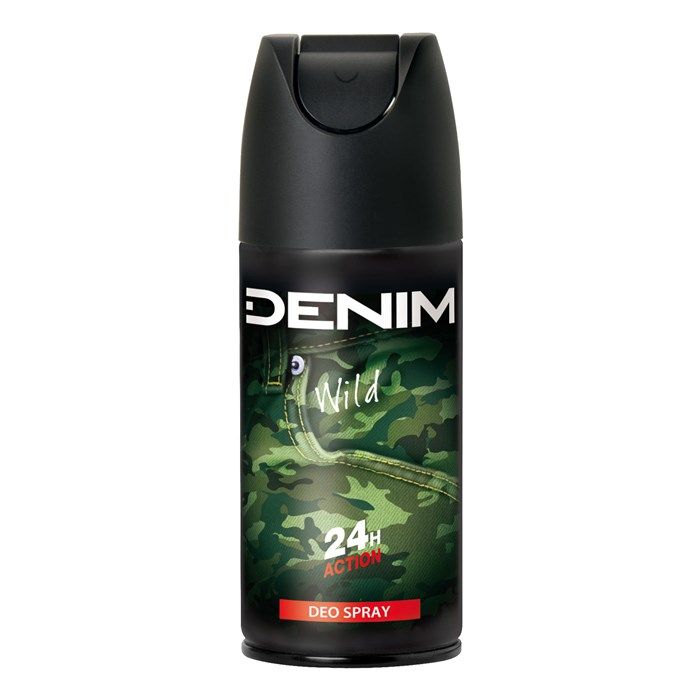 DENIM WILD purškiamasis vyrų dezodorantas, 150 ml