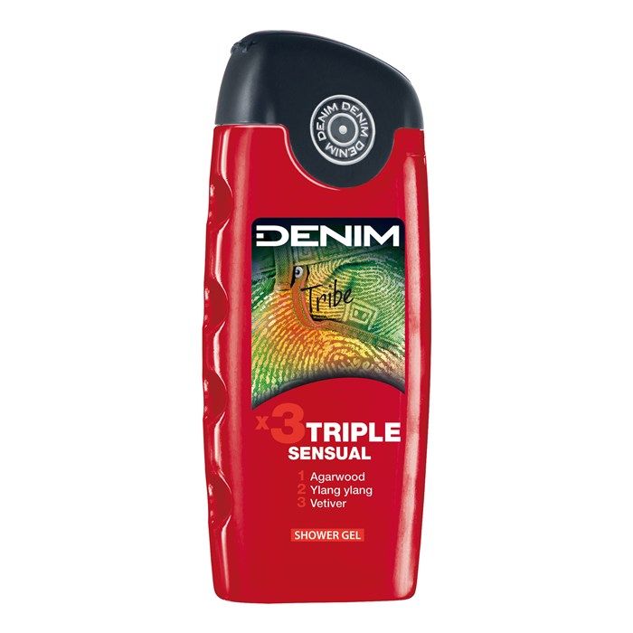 DENIM TRIBE vyrų dušo želė, 250 ml