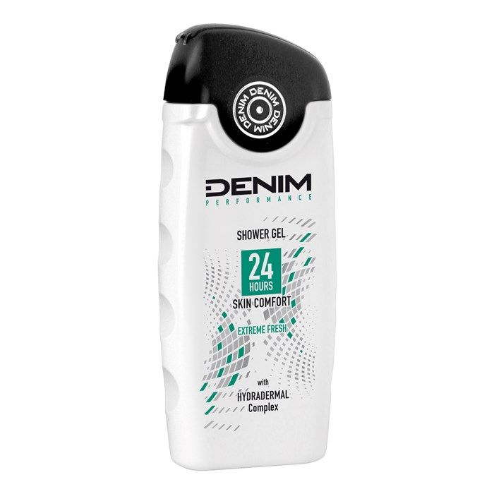 DENIM EXTREME FRESH vyrų dušo želė, 250 ml