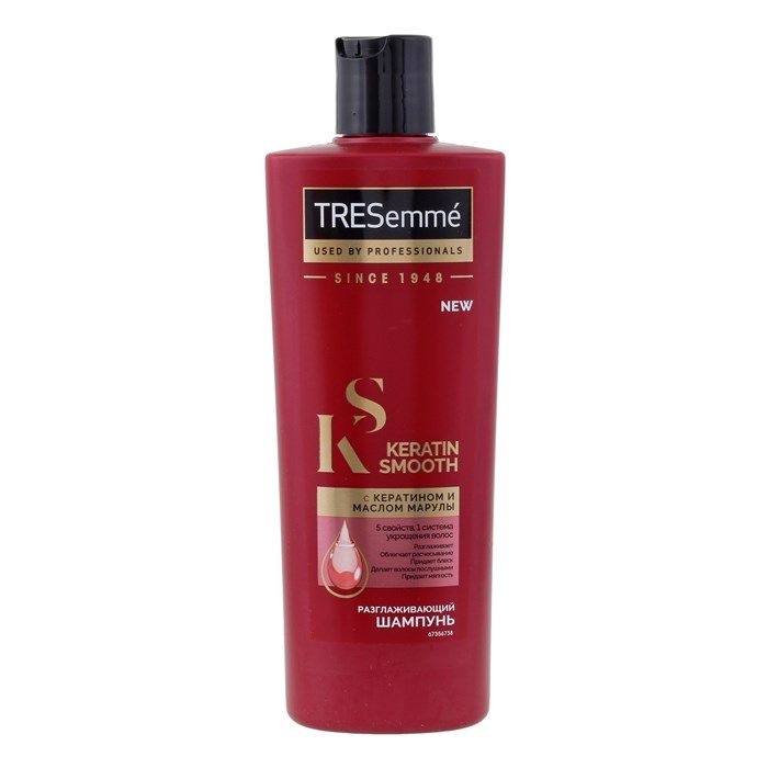 TRESEMME KERATIN SMOOTH plaukų šampūnas, 400 ml