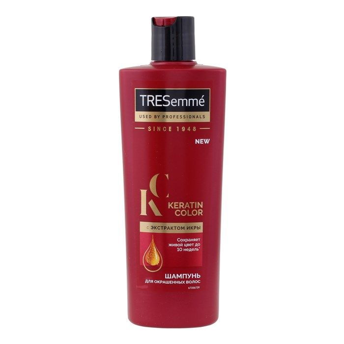TRESEMME KERATIN COLOR plaukų šampūnas, 400 ml
