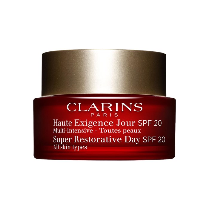 CLARINS SUPER RESTORATIVE SPF20 ALL SKIN TYPES dieninis veido kremas, 50 ml