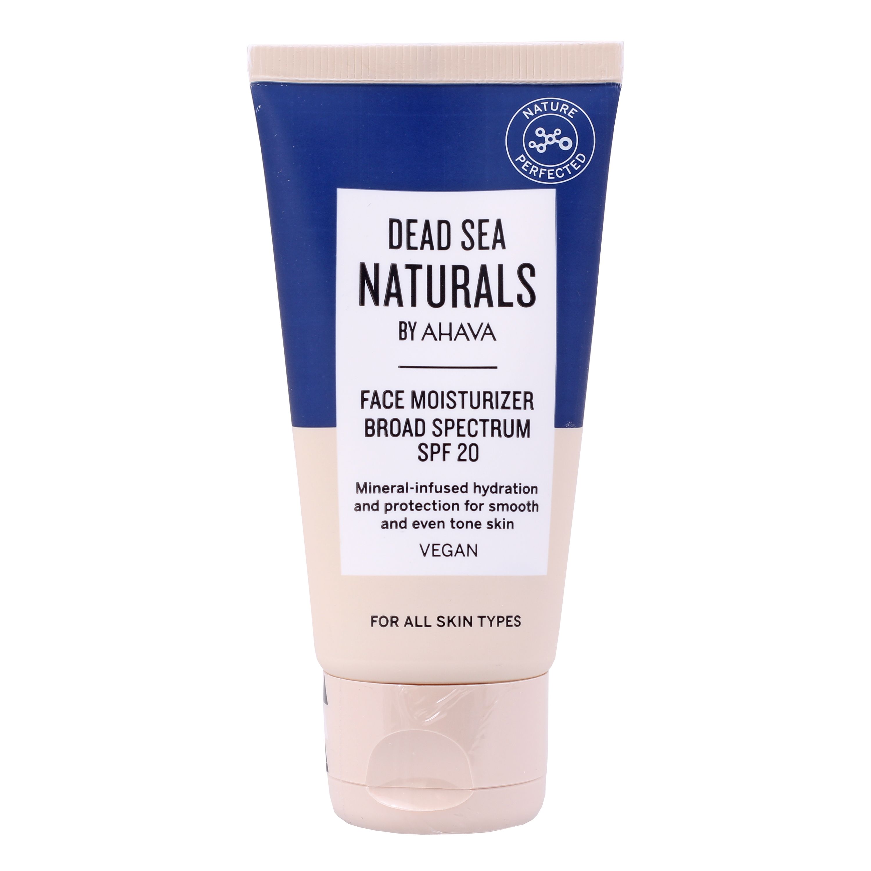 AHAVA DEAD SEA NATURALS SPF20 veido drėkiklis