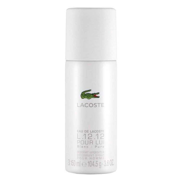 LACOSTE L.12.12 BLANC purškiamasis vyrų dezodorantas, 150 ml