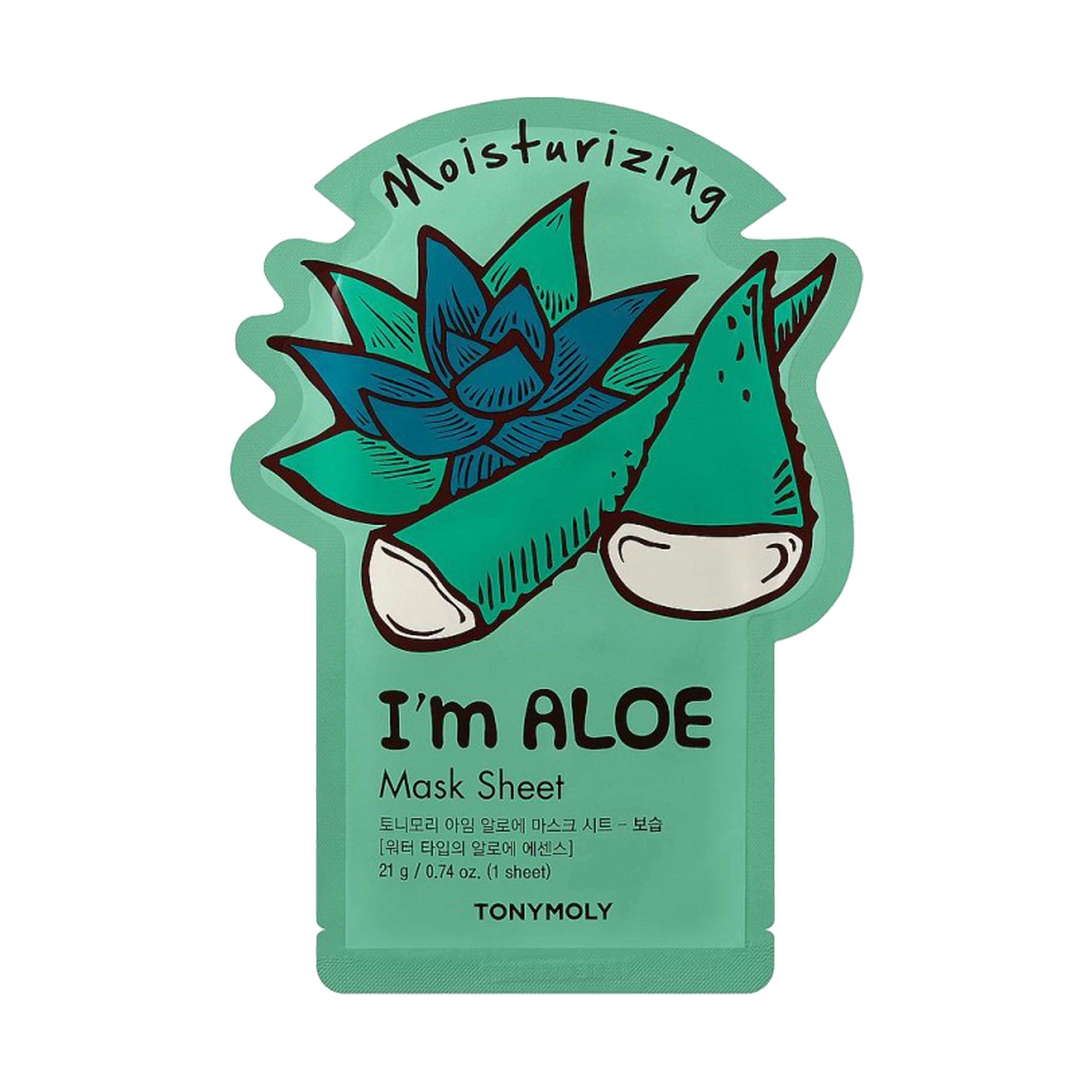 TONYMOLY I'M ALOE veido kaukė