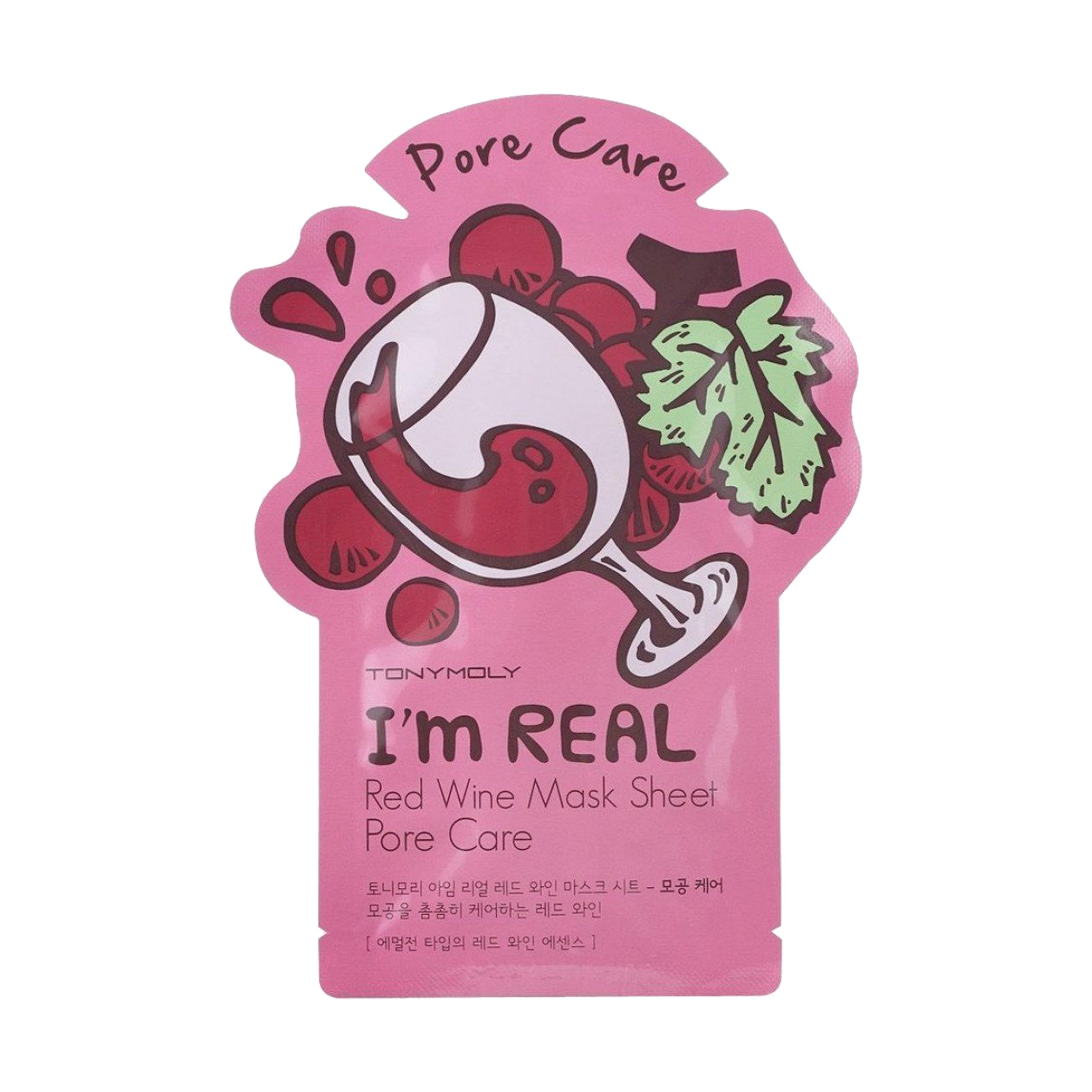 TONYMOLY I'M RED WINE veido kaukė