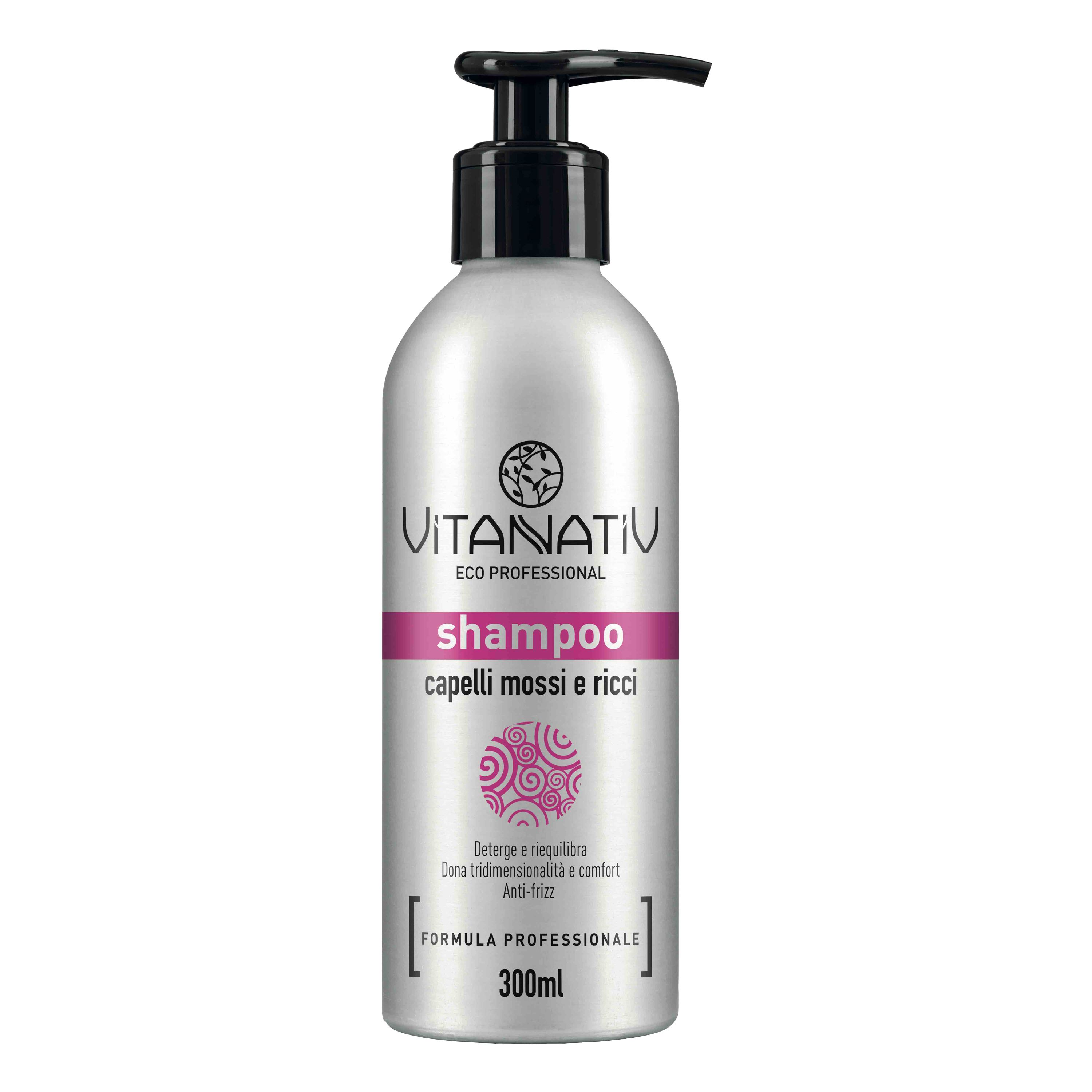 VITANATIV ECO PROFESSIONAL CAPELLI MOSSI E RICCI plaukų šampūnas