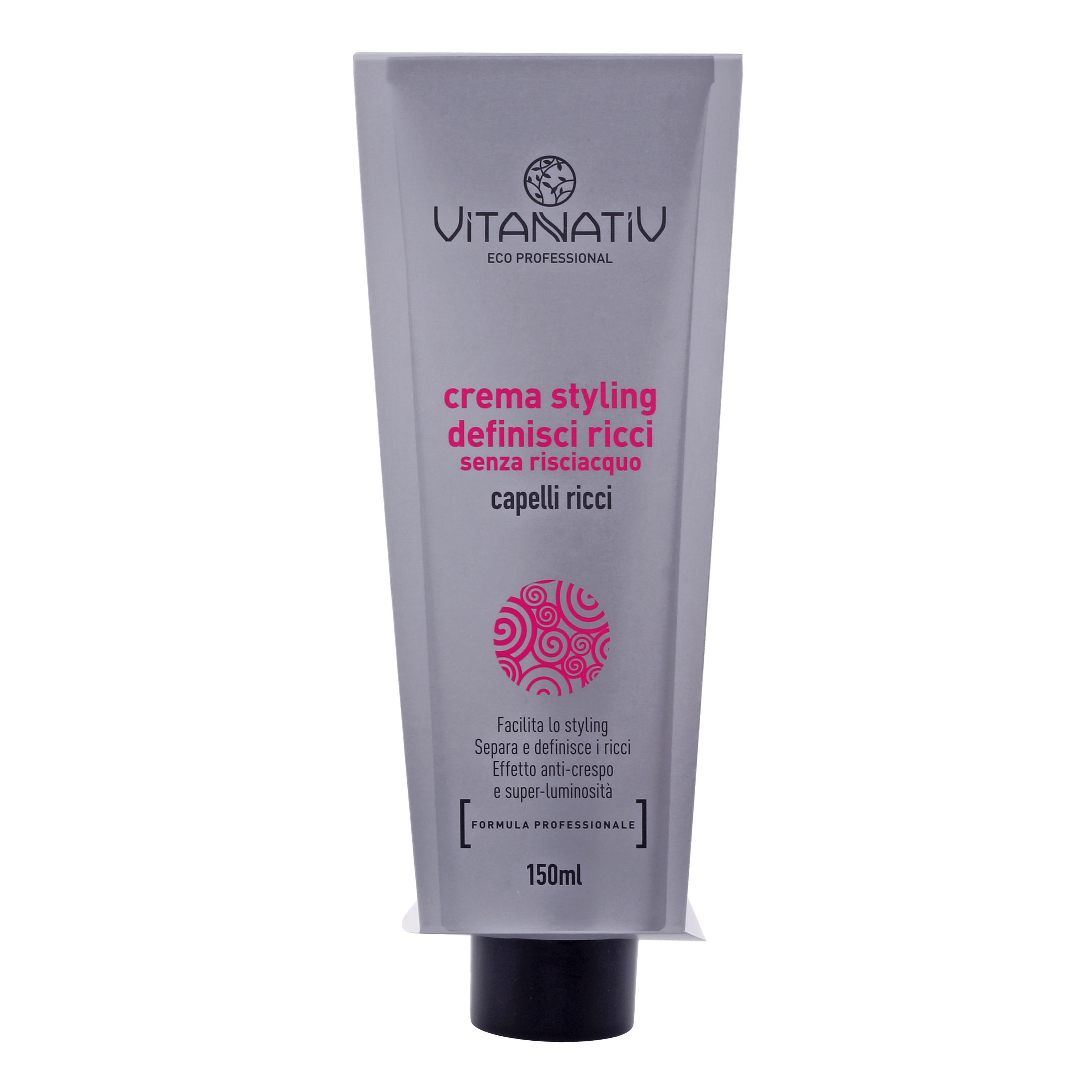VITANATIV ECO PROFESSIONAL CAPELLI MOSSI E RICCI plaukų kremas