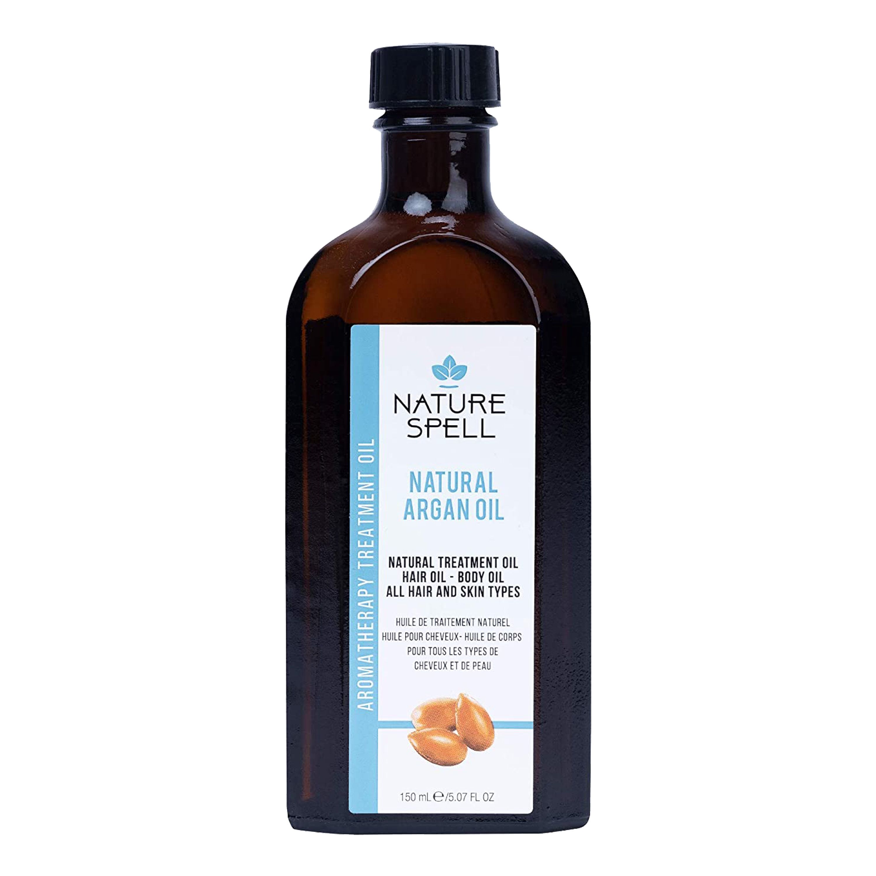 NATURE SPELL NATURAL ARGAN OIL plaukų ir kūno aliejus