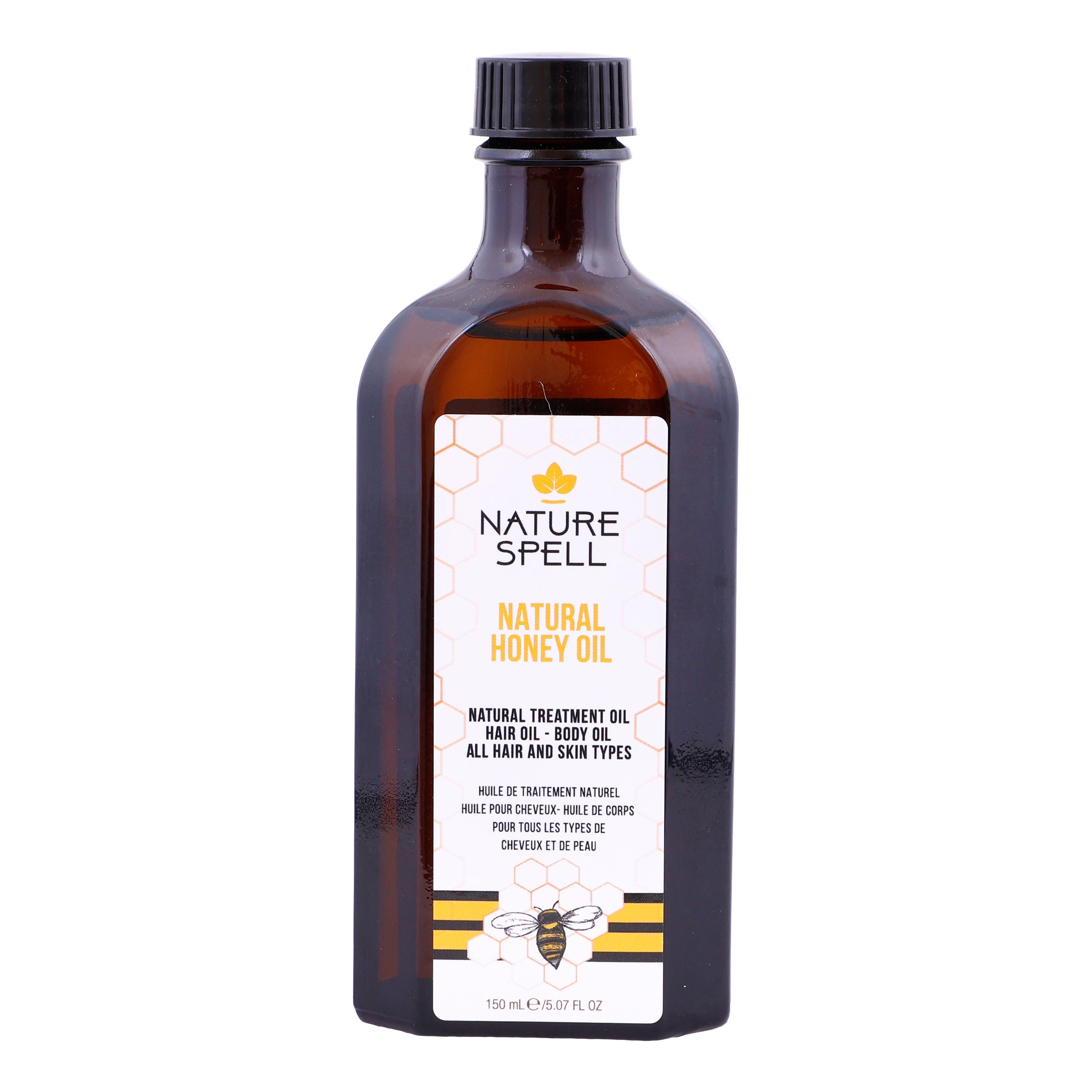 NATURE SPELL NATURAL HONEY OIL plaukų ir kūno aliejus