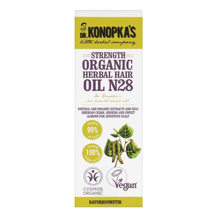 DR. KONOPKA'S STRENGTH ORGANIC HERBAL plaukų aliejus