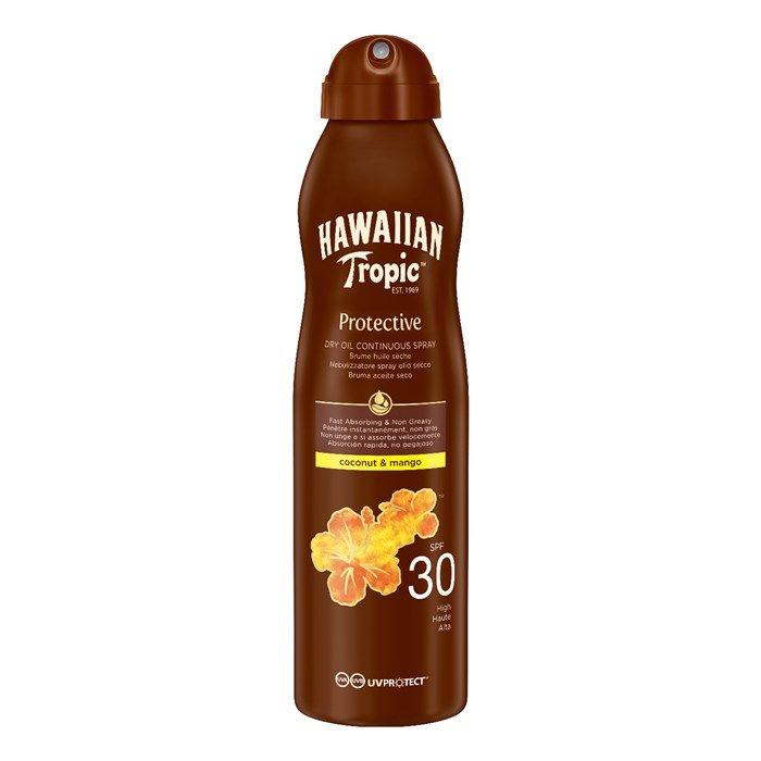 HAWAIIAN TROPIC PROTECTIVE SPF30 įdegio aliejus, 180 ml