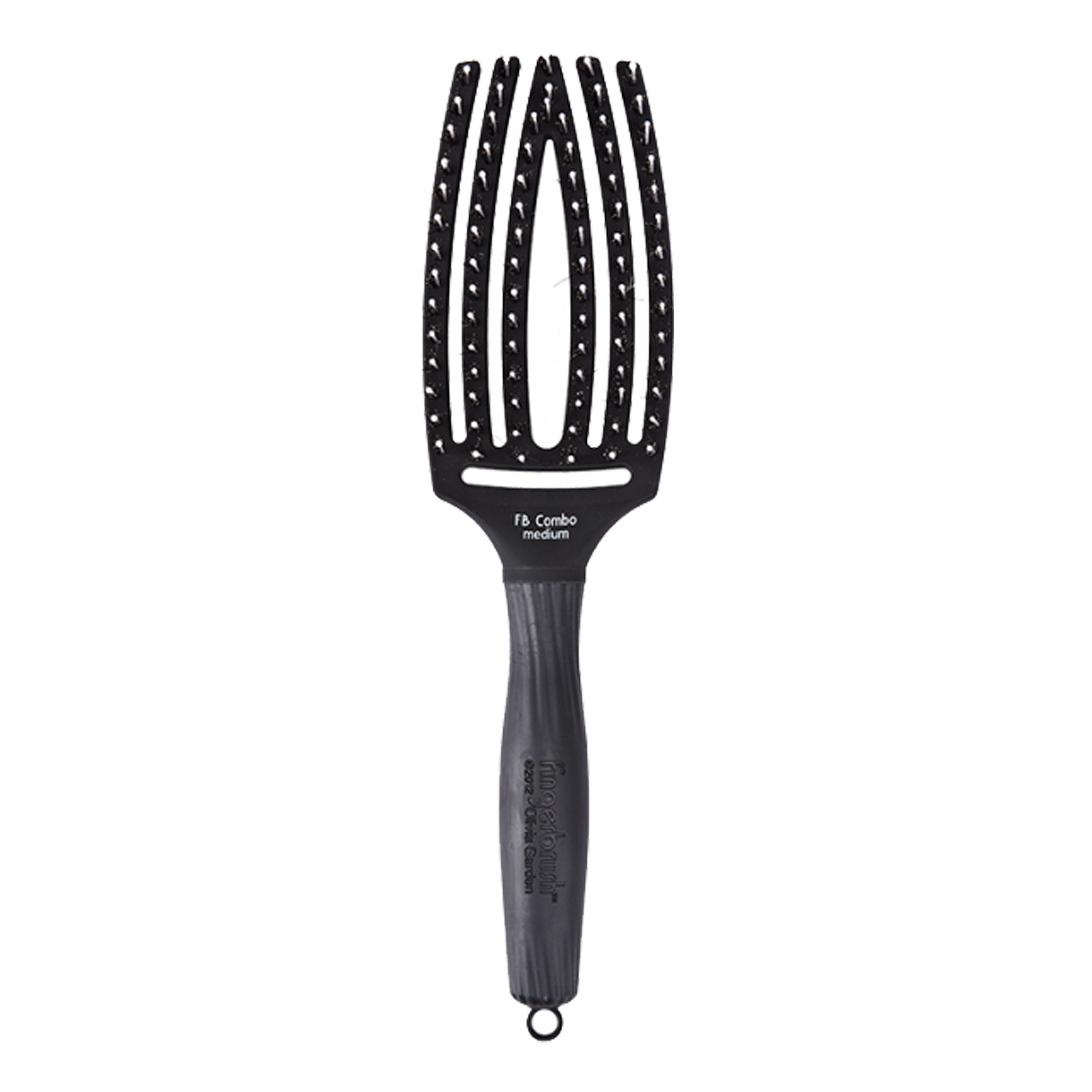 OLIVIA GARDEN FINGER BRUSH COMBO MEDIUM plaukų šepetys