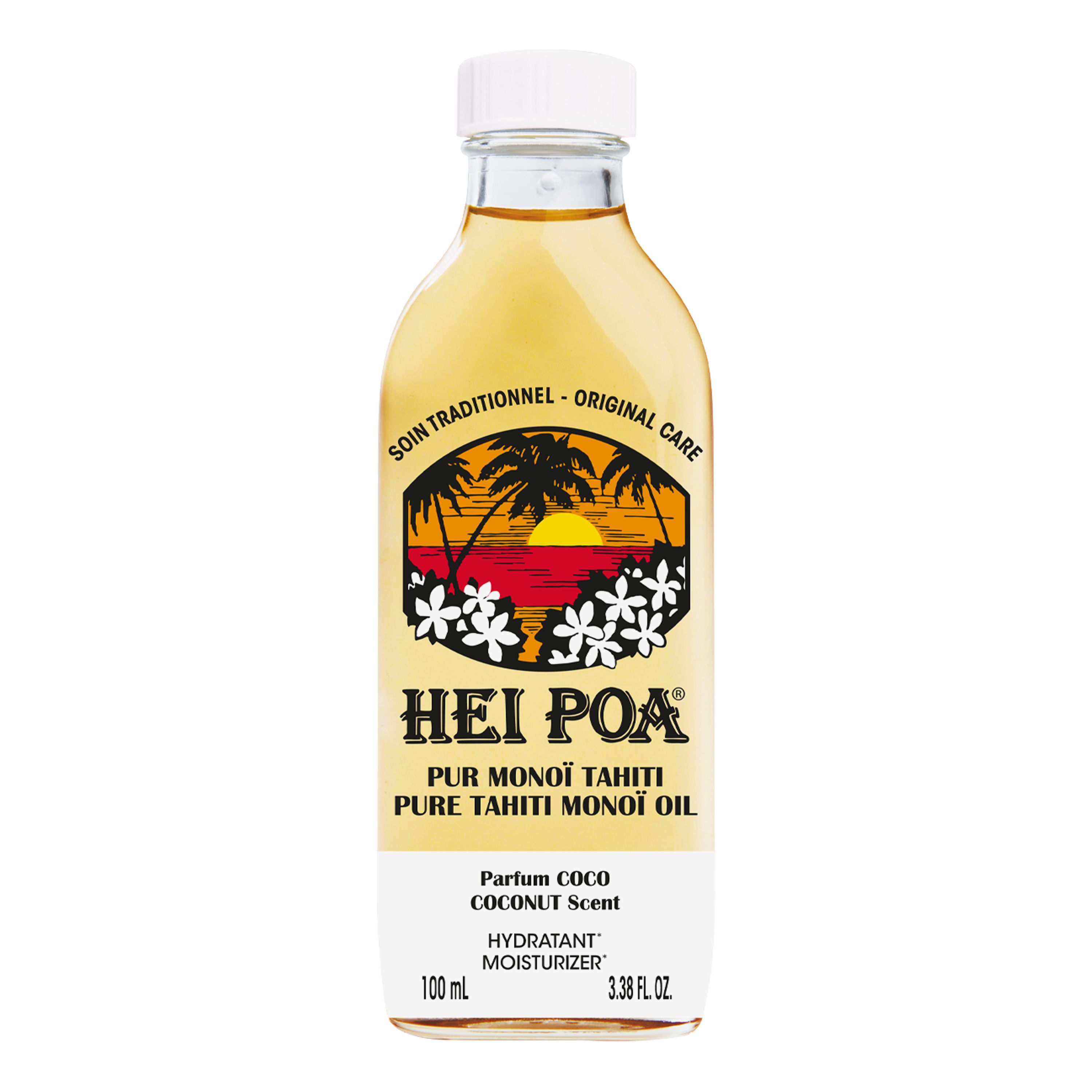 HEI POA PURE TAHITI MONOI OIL COCONUT SCENT kūno ir plaukų aliejus