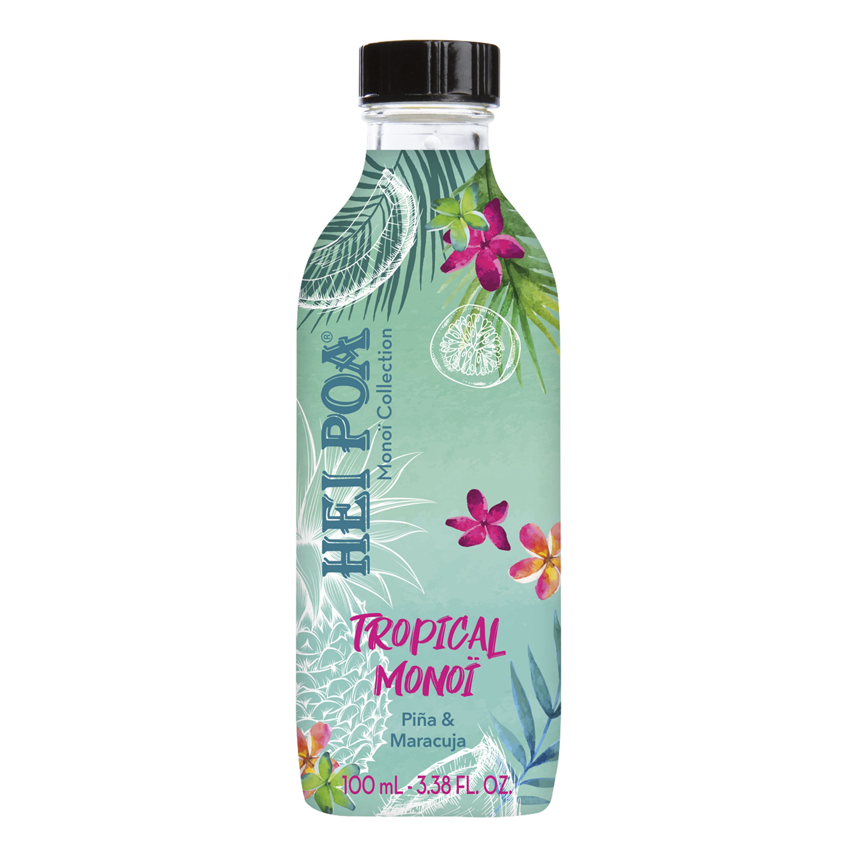 HEI POA TROPICAL MONOI PINA & MARACUJA kūno ir plaukų aliejus