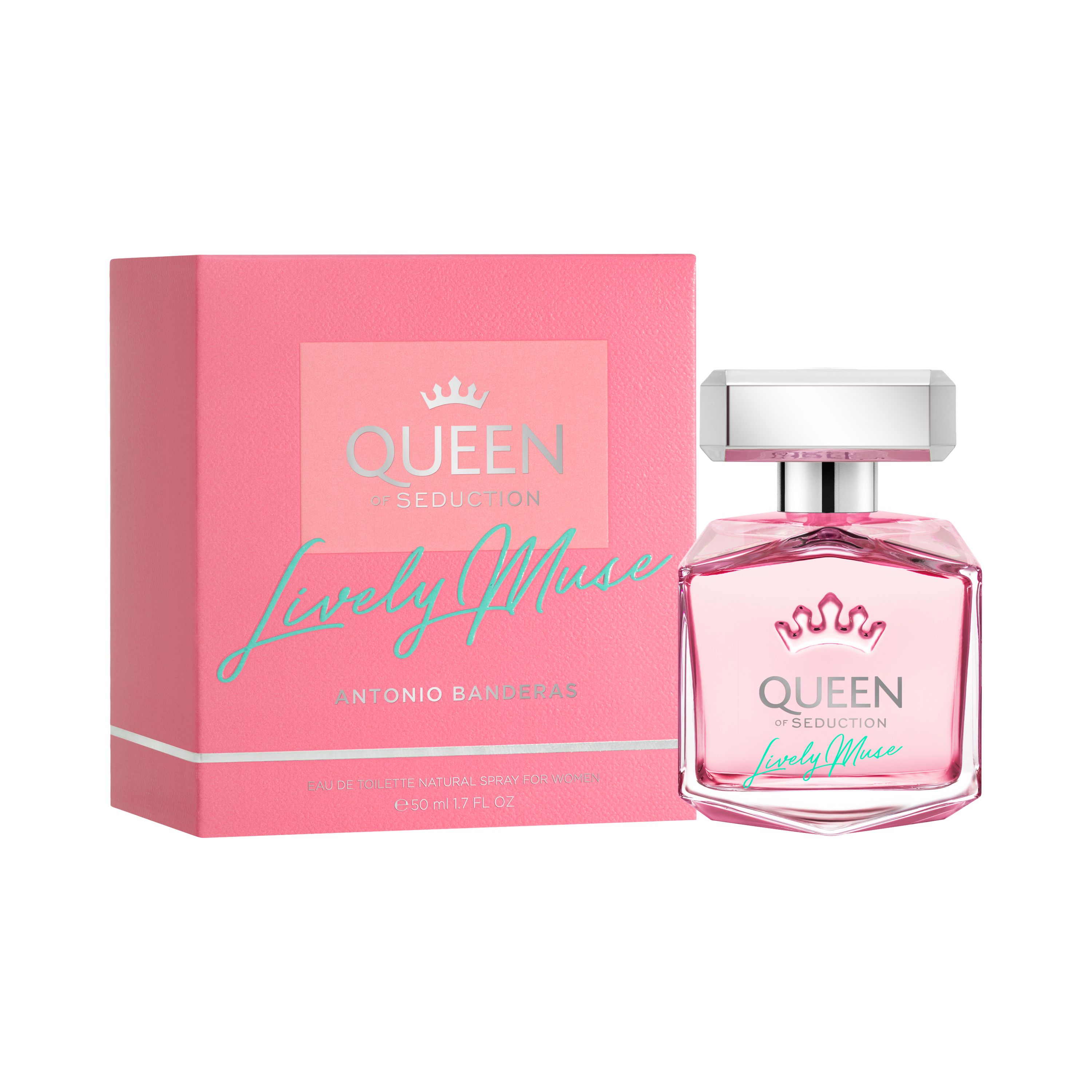 ANTONIO BANDERAS QUEEN OF SEDUCTION LIVELY MUSE tualetinis moterų vanduo