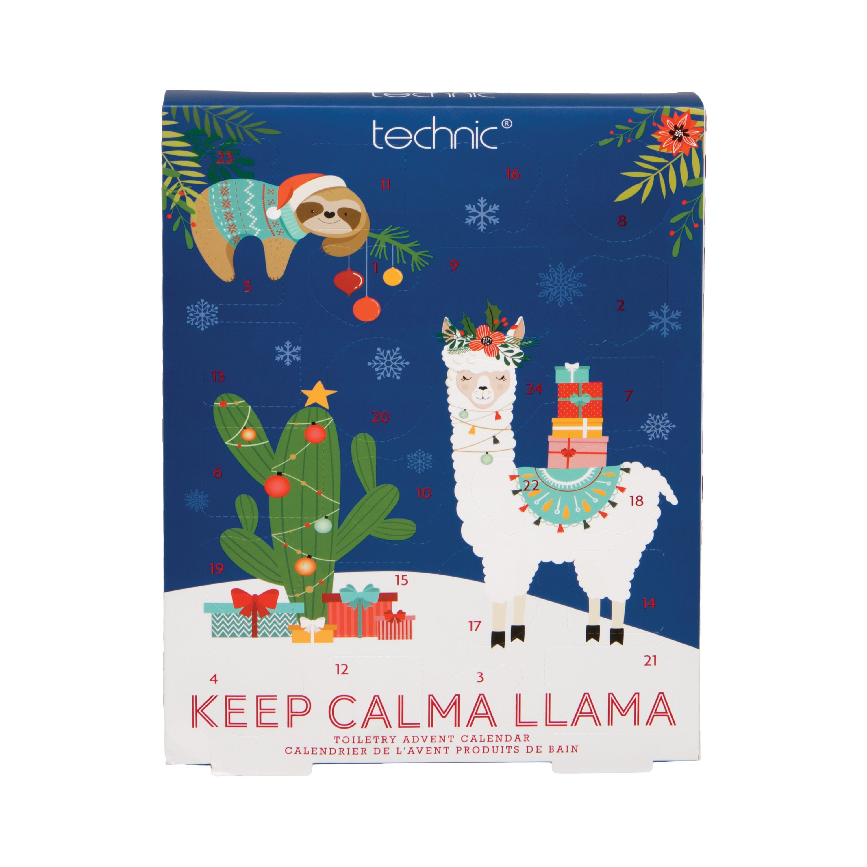 KEEP CALMA LLAMA kosmetikos advento kalendorius