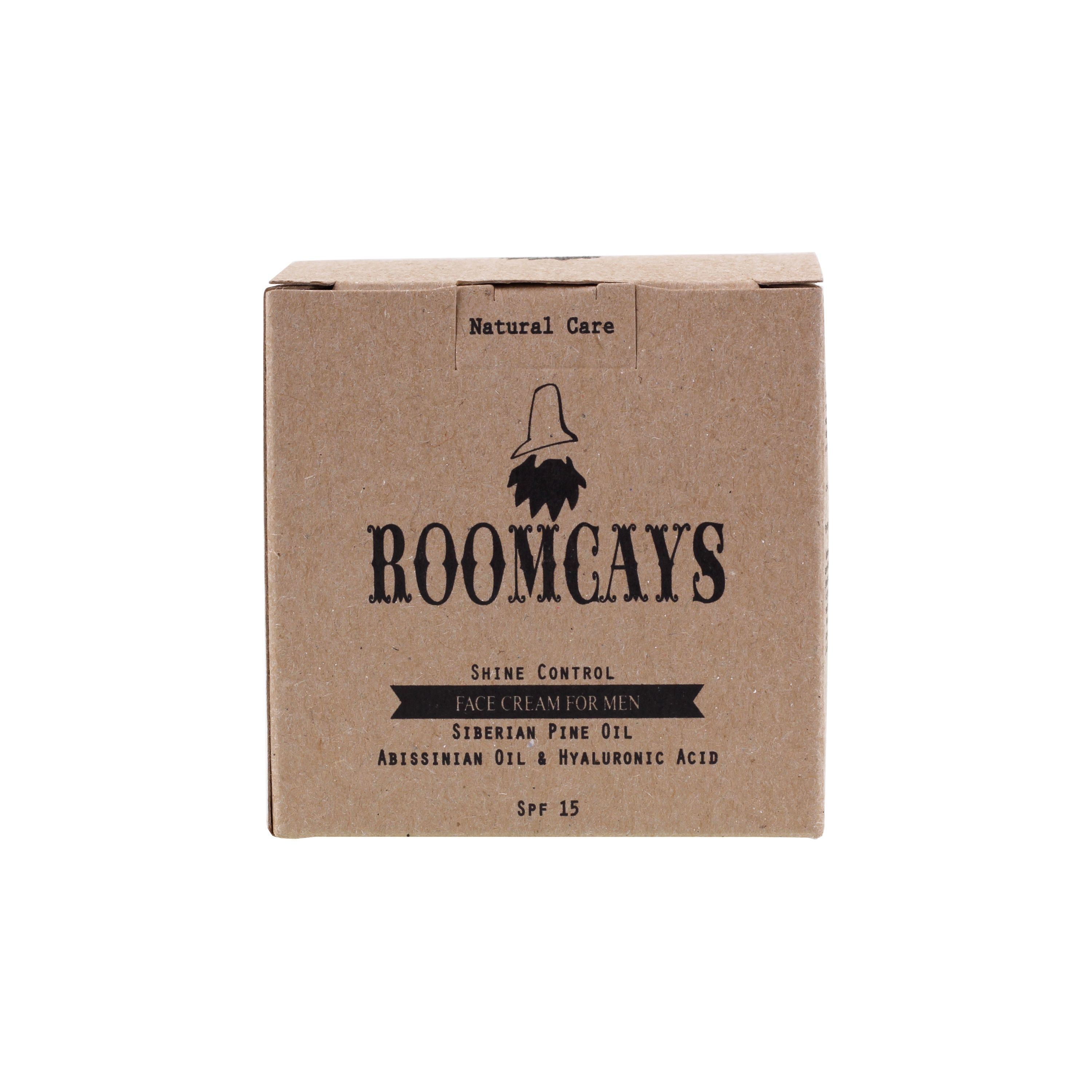 ROOMCAYS SHINE CONTROL vyrų veido kremas