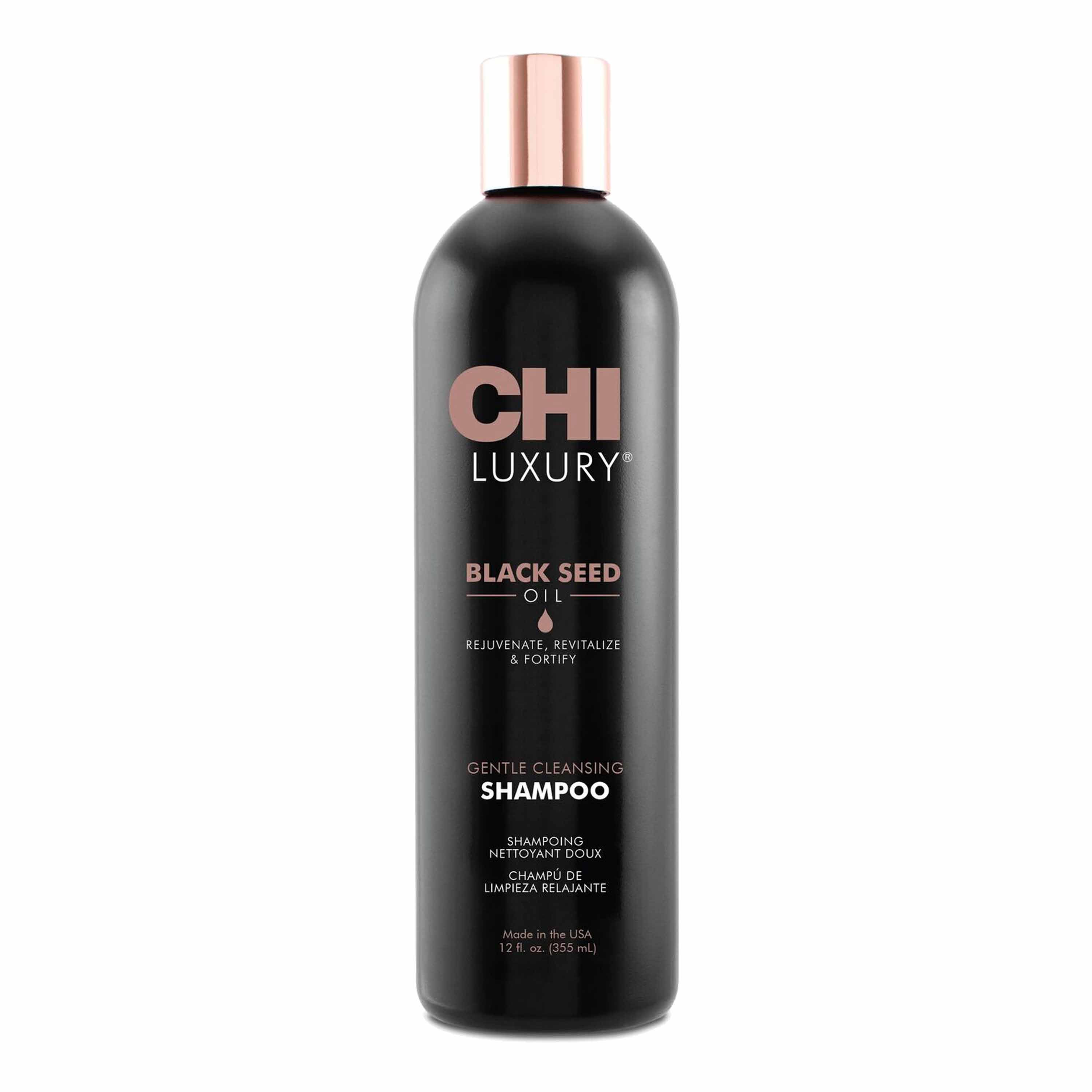 CHI LUXURY BLACK SEED OIL BLEND plaukų šampūnas