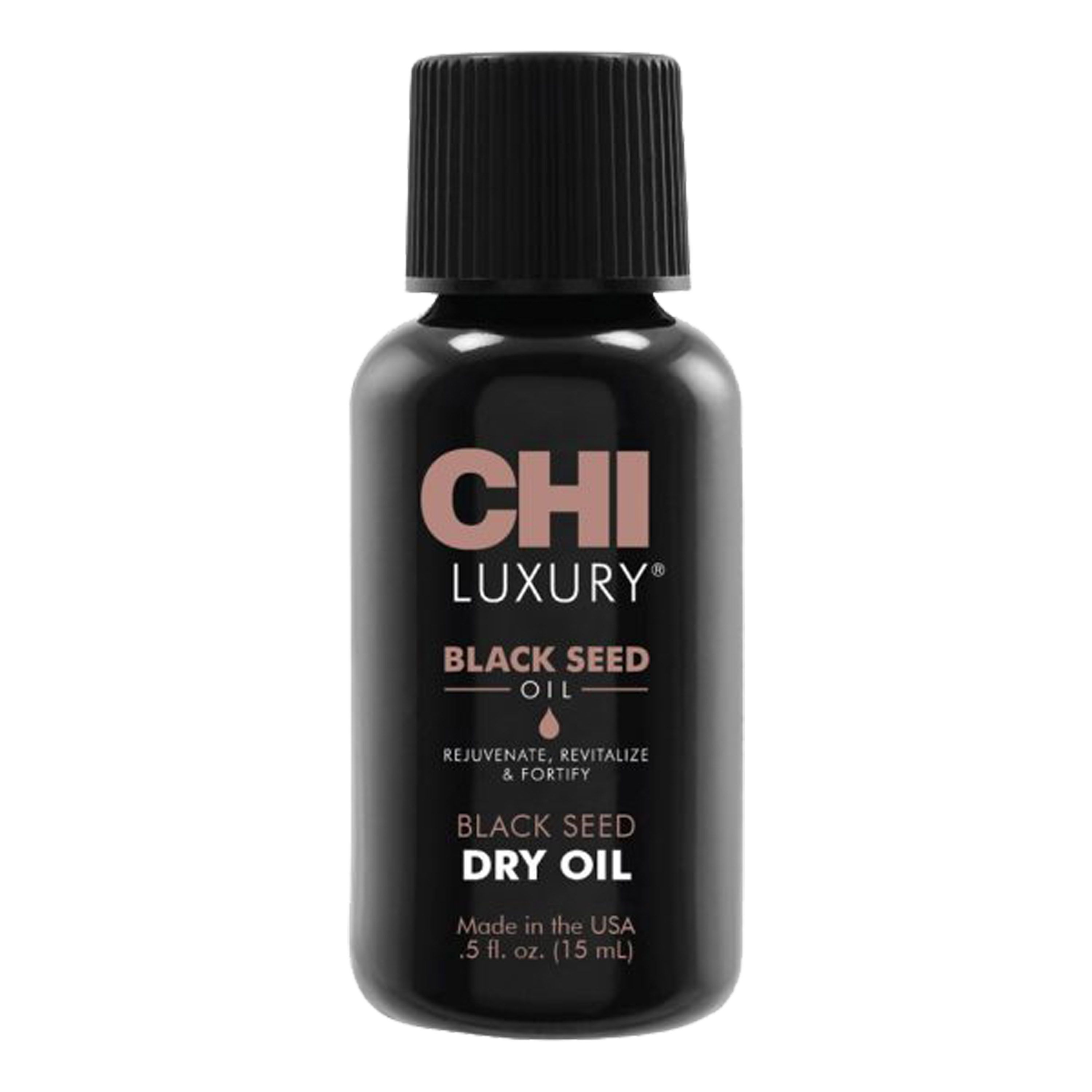 CHI LUXURY BLACK SEED OIL plaukų aliejus