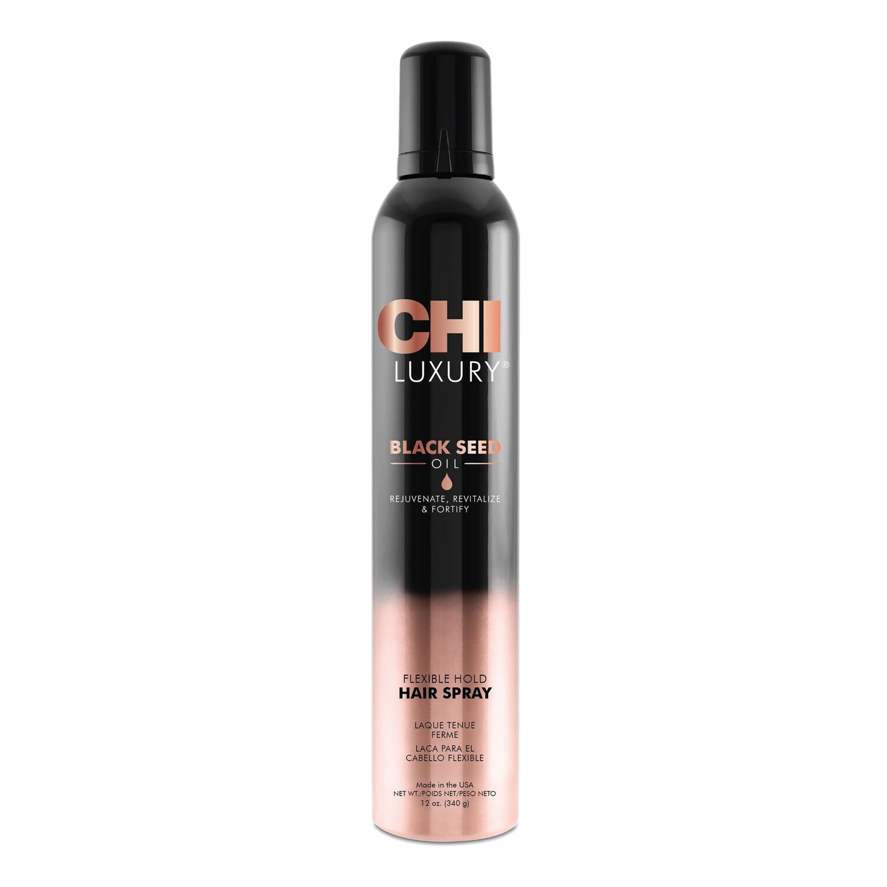 CHI LUXURY BLACK SEED OIL plaukų lakas