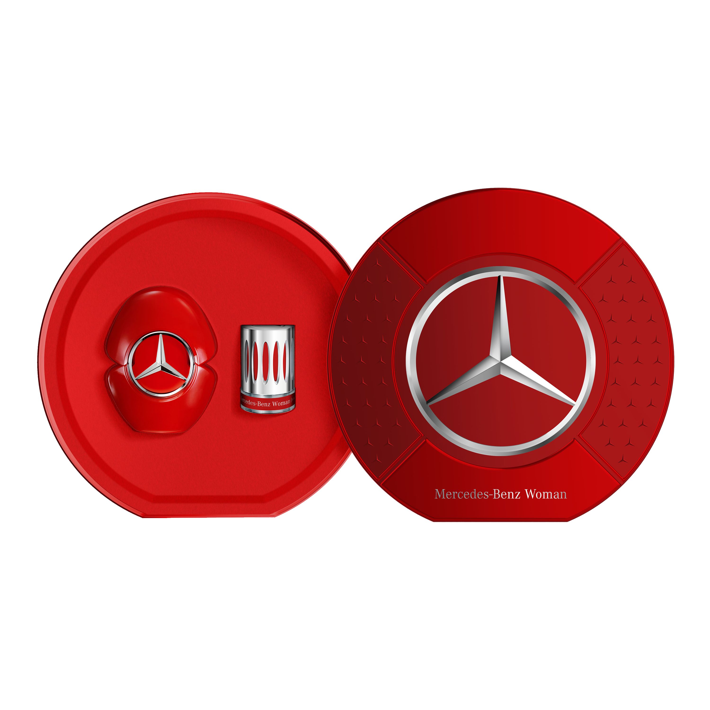 MERCEDES-BENZ WOMAN IN RED moterų kosmetikos rinkinys