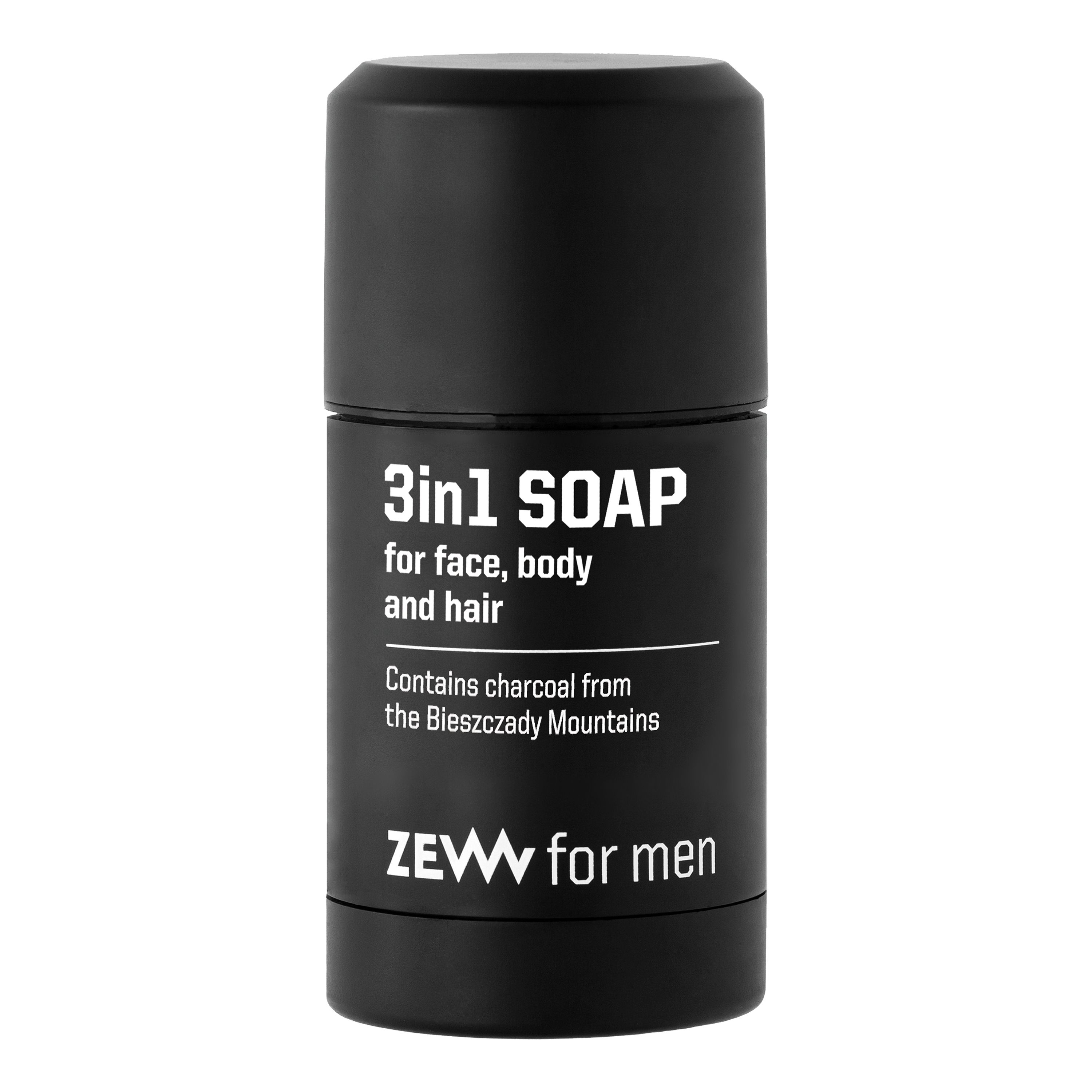 ZEW FOR MEN 3 IN 1 veido, kūno ir plaukų muilas