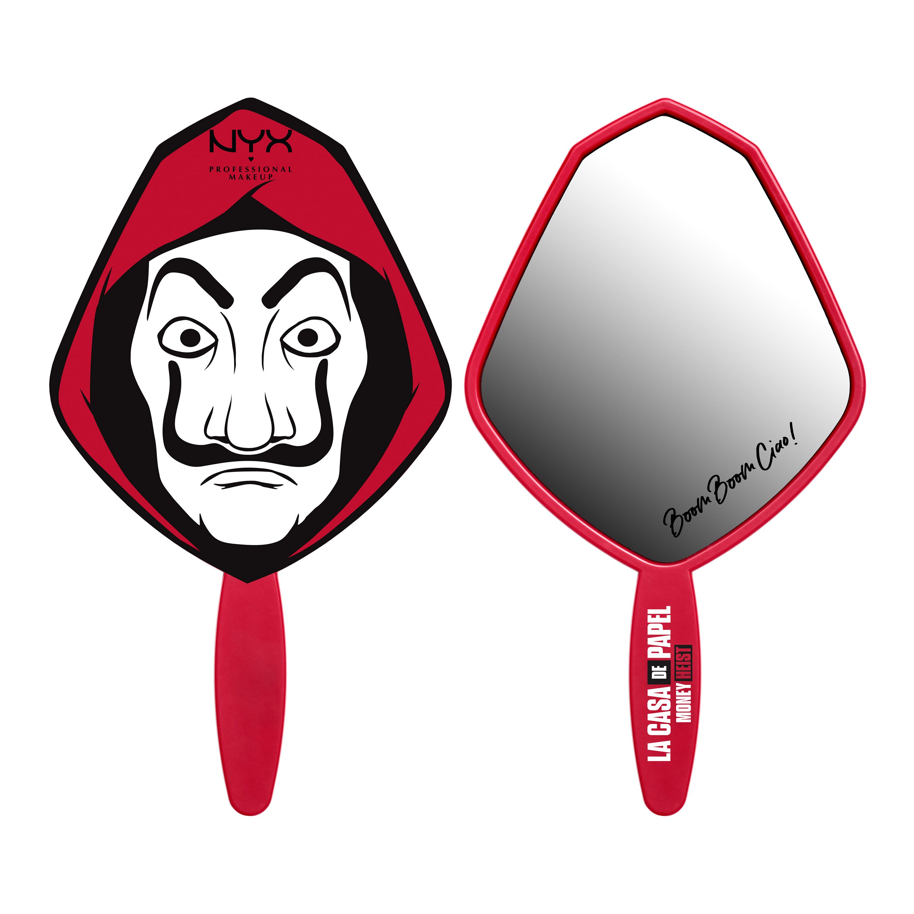 NYX PROFESSIONAL MAKEUP LA CASA DE PAPEL rankinis veidrodis
