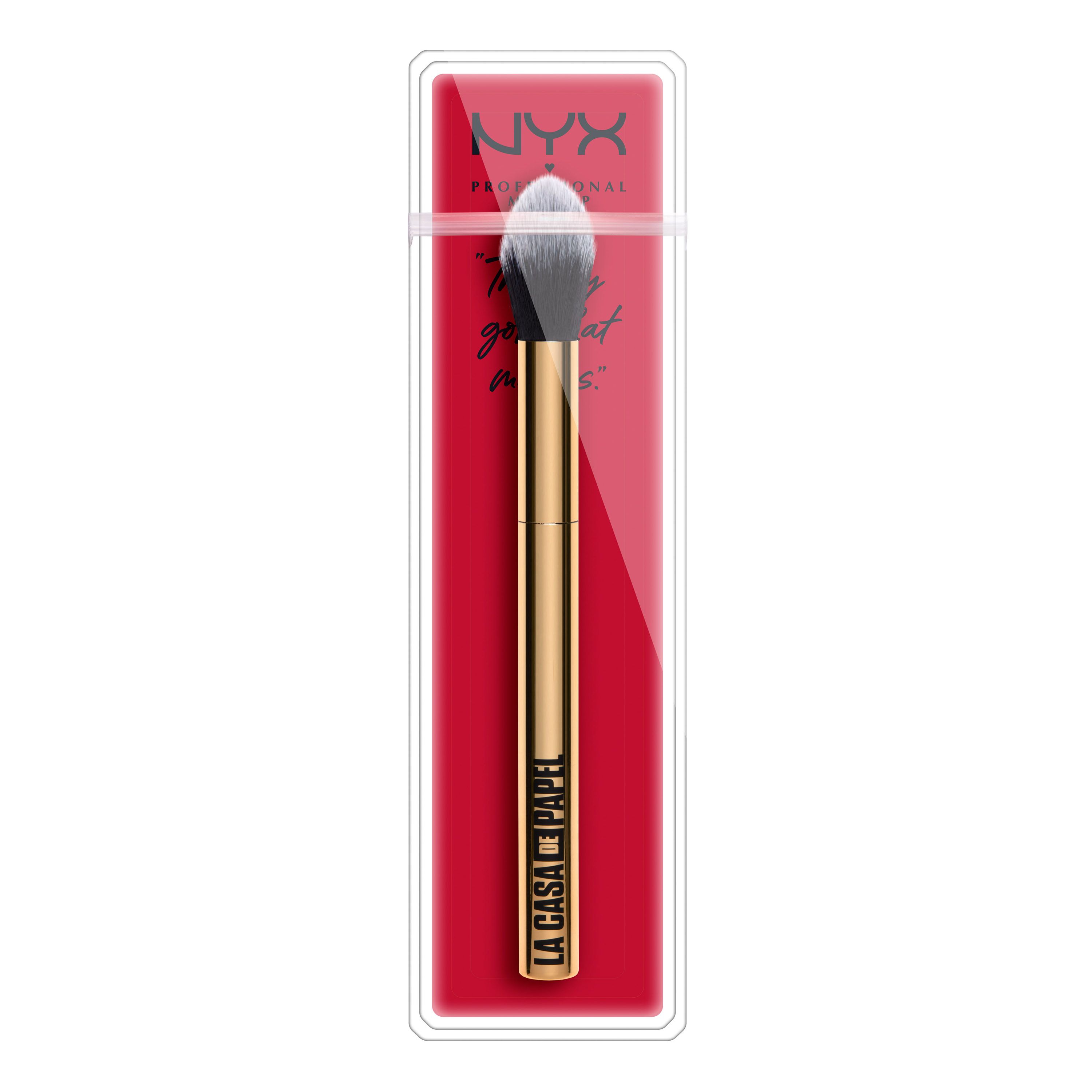 NYX PROFESSIONAL MAKEUP LA CASA DE PAPEL veido šepetėlis