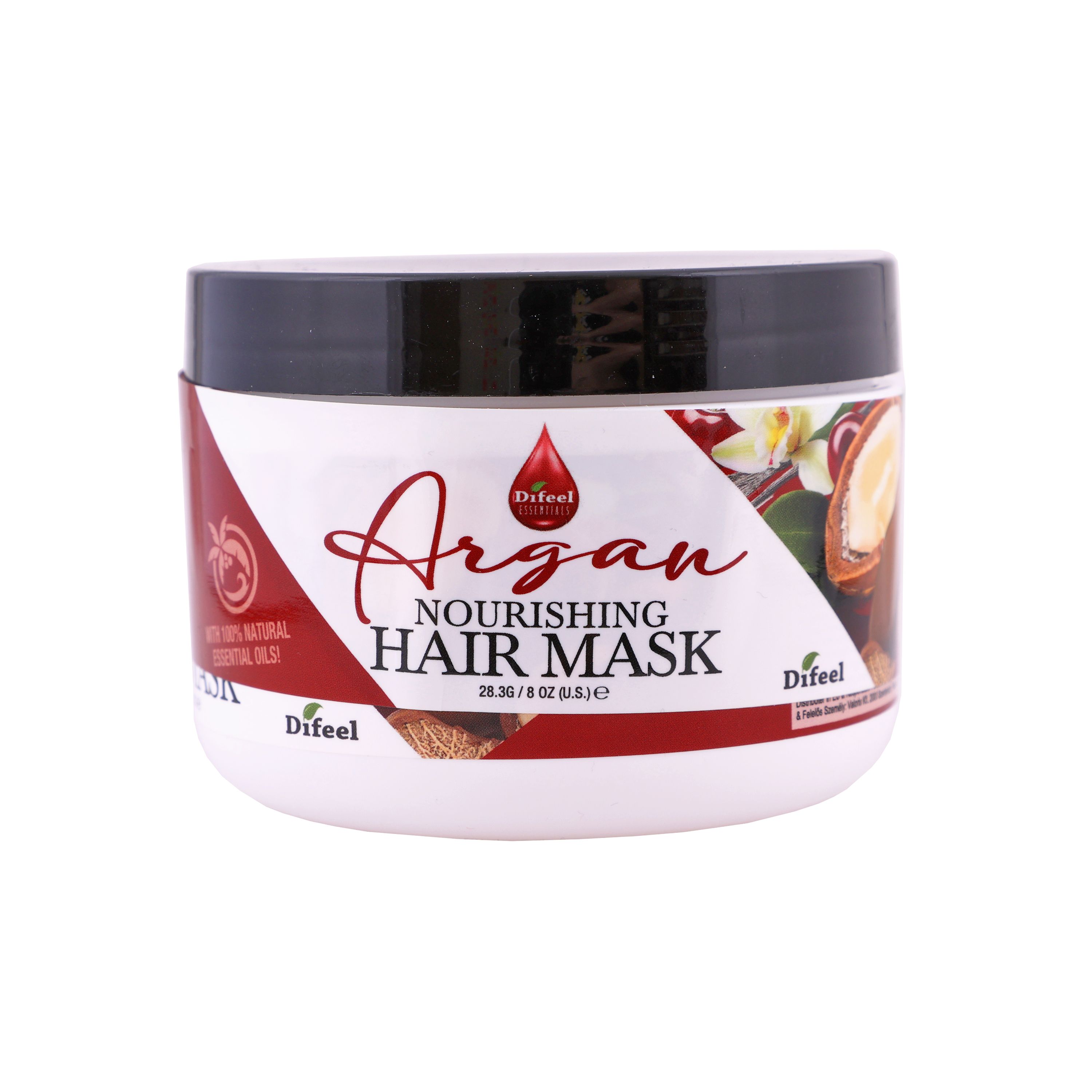 DIFEEL ESSENTIALS ARGAN NOURISHING plaukų kaukė
