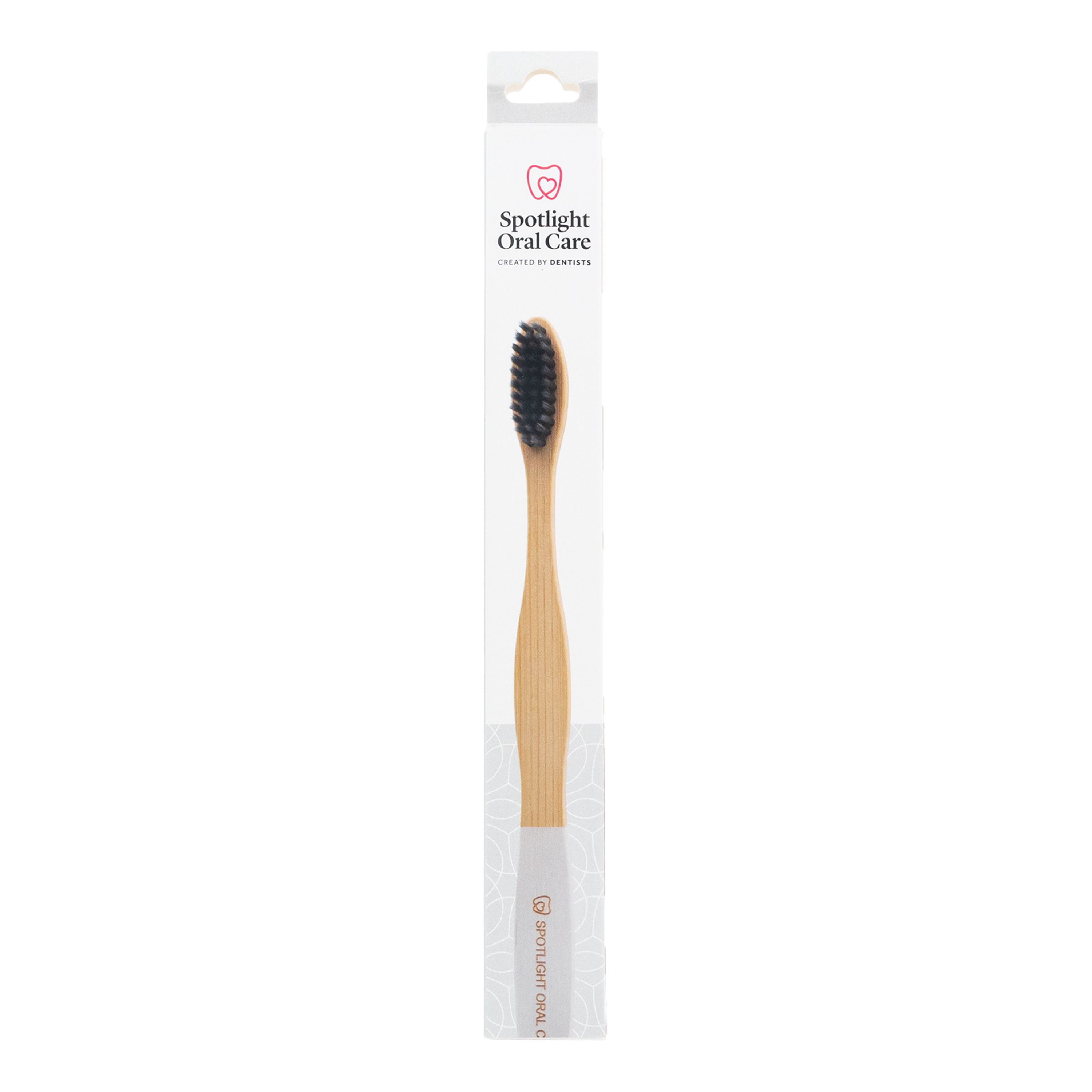 SPOTLIGHT ORAL CARE BAMBOO WHITE dantų šepetėlis