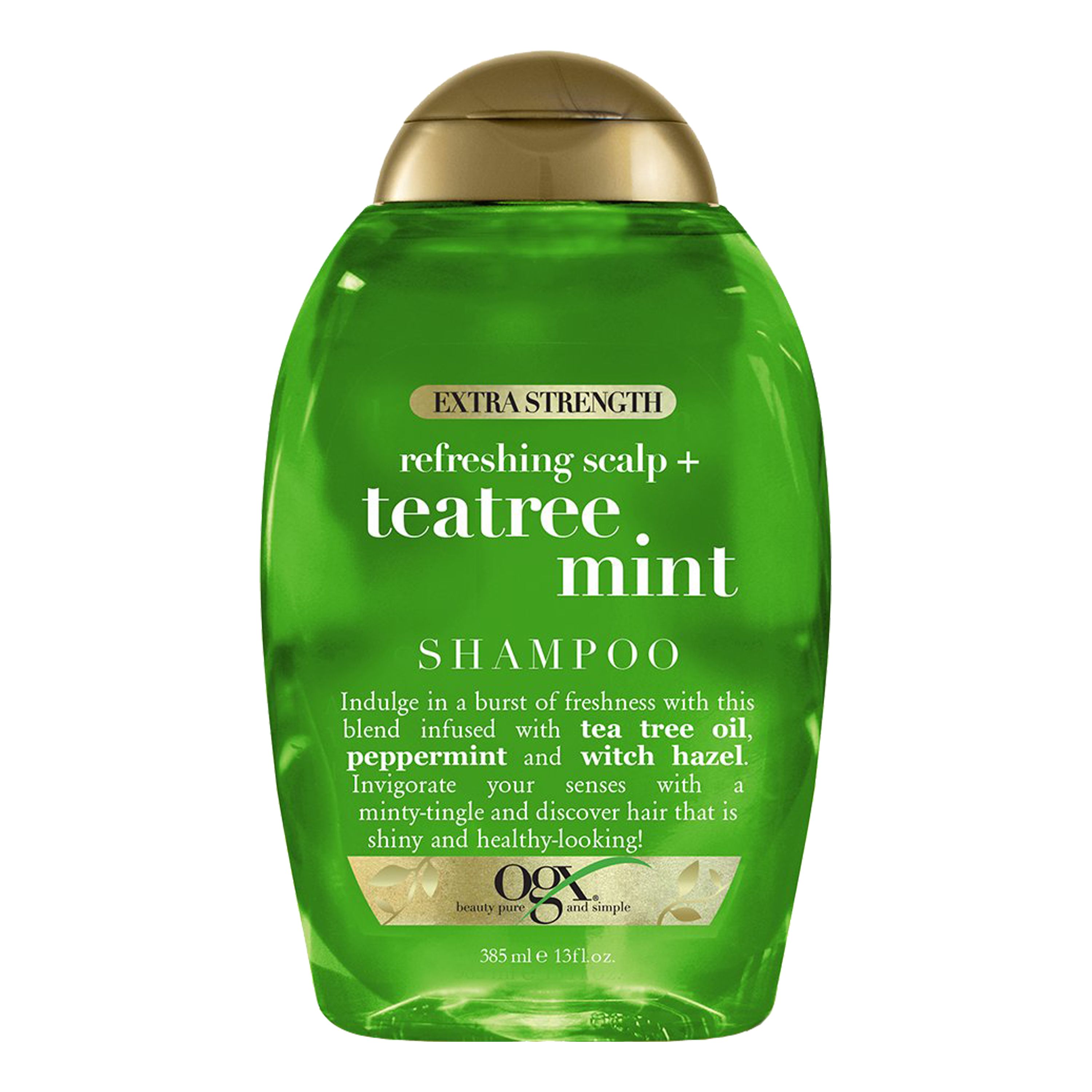OGX TEATREE MINT plaukų šampūnas
