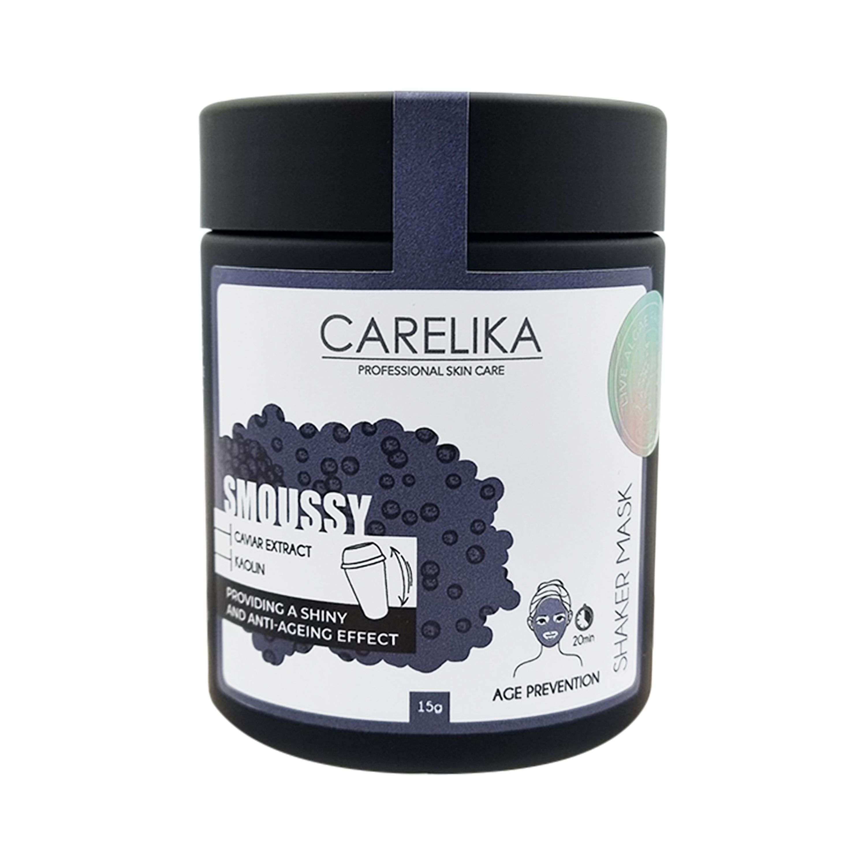 CARELIKA SMOUSSY CAVIAR veido kaukė