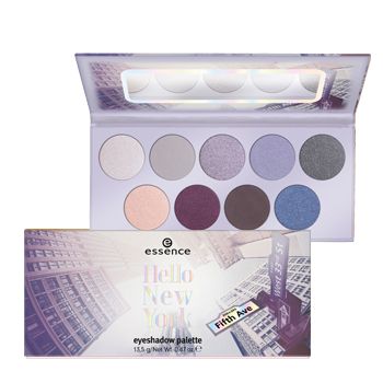 ESSENCE HELLO NEW YORK akių vokų šešėlių paletė 13,5 g