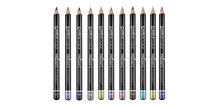 BELLAOGGI EYE LINER  akių kontūro pieštukas 