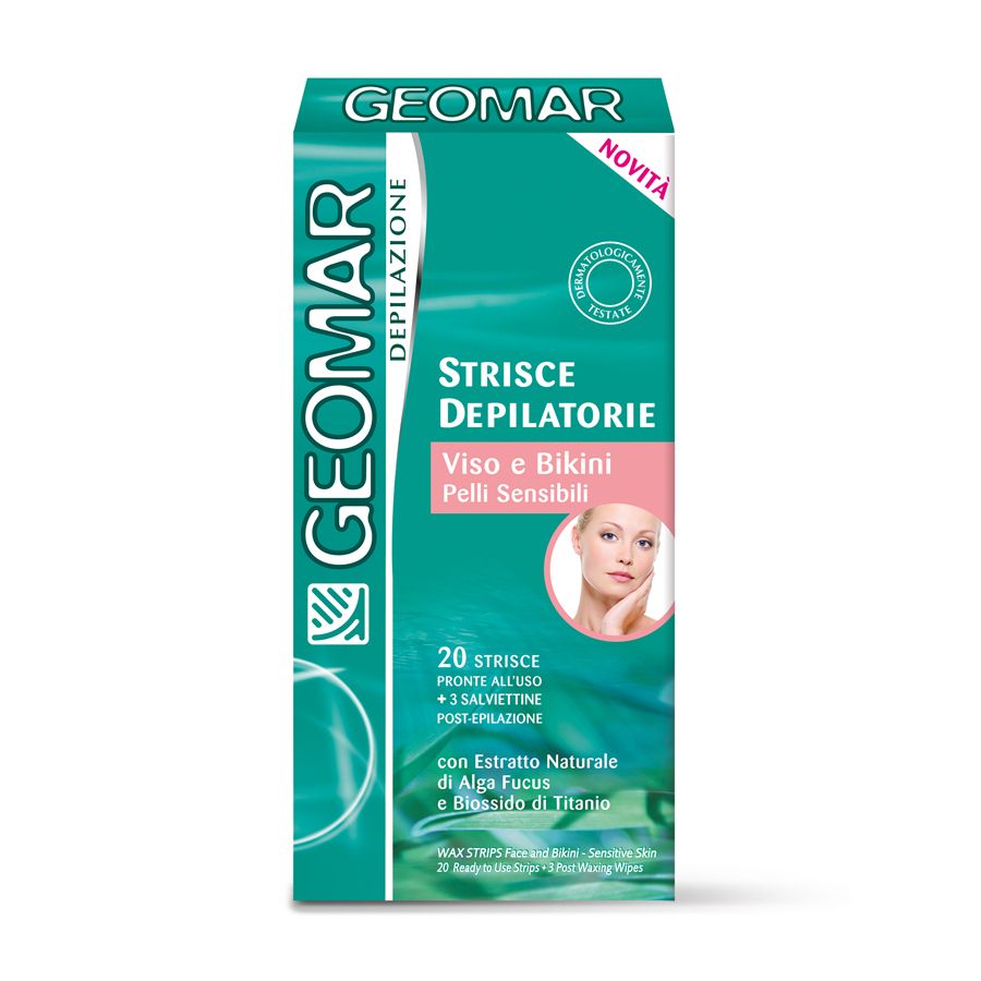 GEOMAR veido ir bikini depiliacinės juostelės