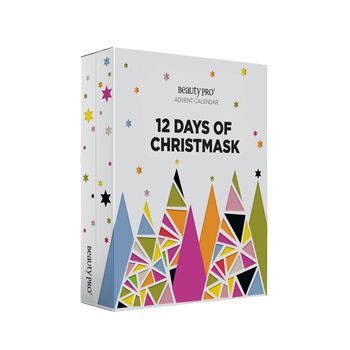 BEAUTY PRO 12 DAYS OF CHRISTMASK advento kalendorius