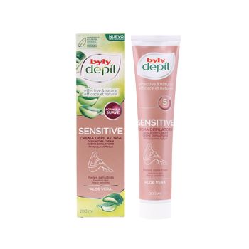 BYLY ALOE VERA SENSITIVE depiliacinis kremas, 200 ml