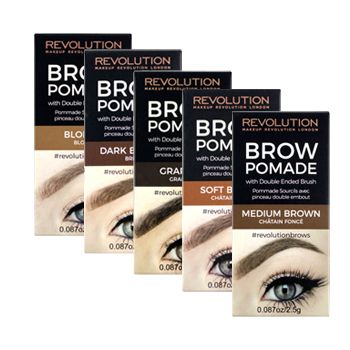 MAKEUP REVOLUTION BROW POMADE antakių dažai 2,5 g