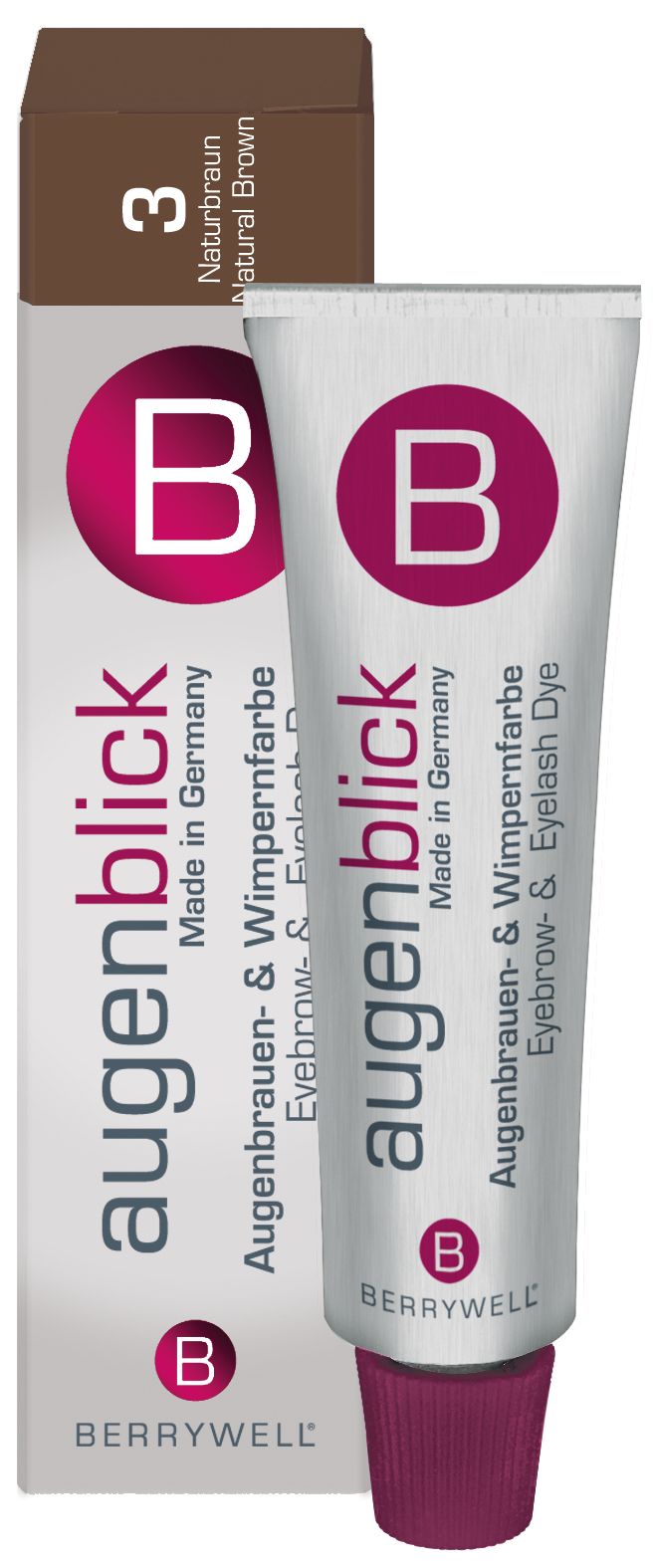 BERRYWELL antakių ir blakstienų dažai 15 ml