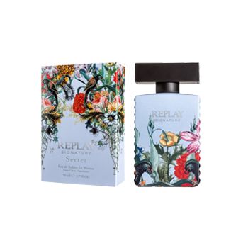 REPLAY SIGNATURE SECRET tualetinis vanduo moterims, 50 ml