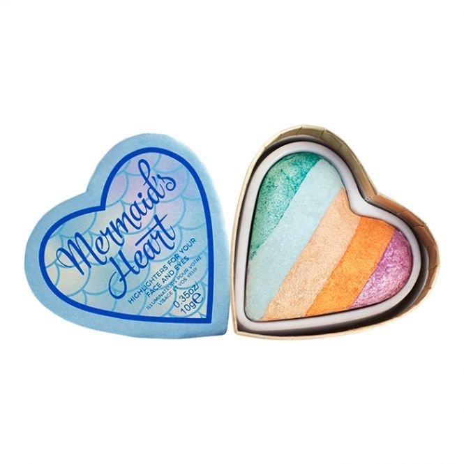 I HEART MAKEUP MERMAIDS HEART HIGHLIGHTER veido ir akių priemonė 10 g