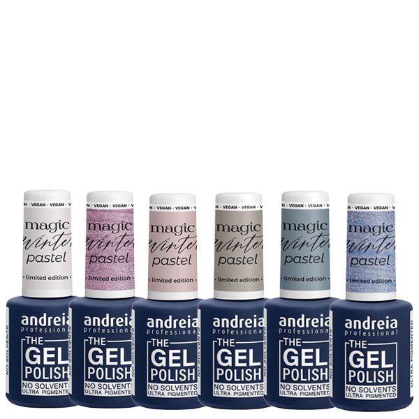 ANDREIA PROFESSIONAL MAGIC WINTER PASTEL gelinis nagų lakas