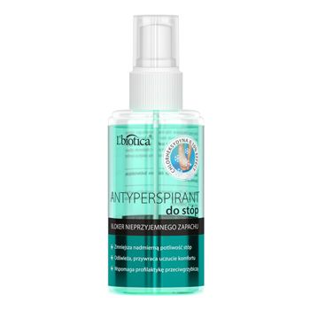L'BIOTICA ANTYPERSPIRANT pėdų purškiklis, 150 ml