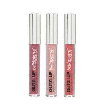 BELLAPIERRE GLITZ IT UP skystieji lūpų dažai, 3,5 ml